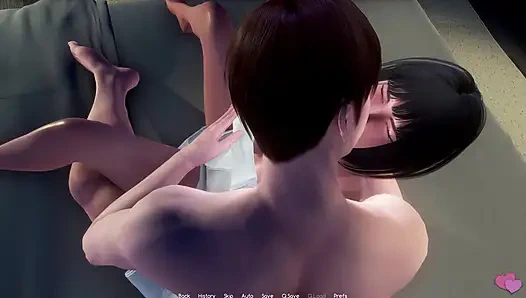 Шум 14: Adam и учительНица Helen Love в отеле, пресса, поцелуй и самостоятельный палец