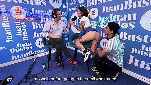 Blaze Rager Likes Hard Anal Sex with Huge Cock in Juan Bustos Podcast