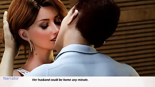 Hot Beautiful Housewife Cheating with Hubby's Friend