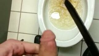 pissing at work