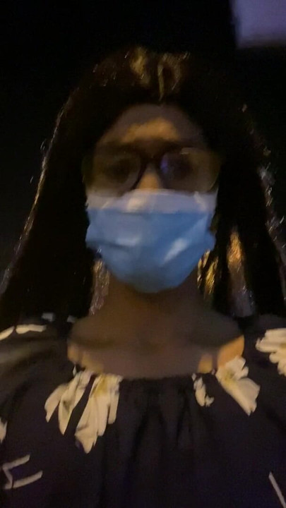 Sissy roam on the Indian streets