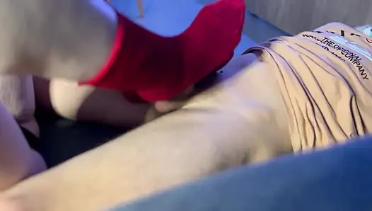 En sevdiğim kırmızı bulanık çorap deneyimi
