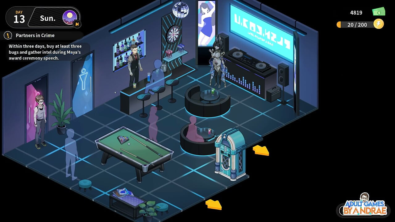 Sex, hemmeligheter og brukt tech gameplay del 11 - Lindrer Mius seksuelle behov i laboratoriet