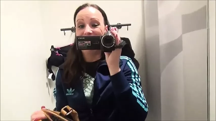 Piss in bag in store changing room
