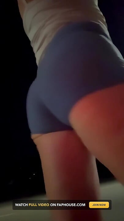 Proud Public Sissy Yoga Booty Shortshorts Slut