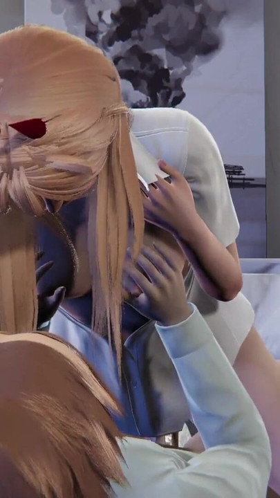 Jaw-dropping moment from "Power fucks Denji l Anime Chainsaw Man l 3d animation Hentai"