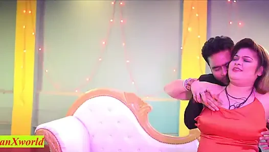 Office Boss fucking my Beautiful Girlfriend! Indian Boss Sex