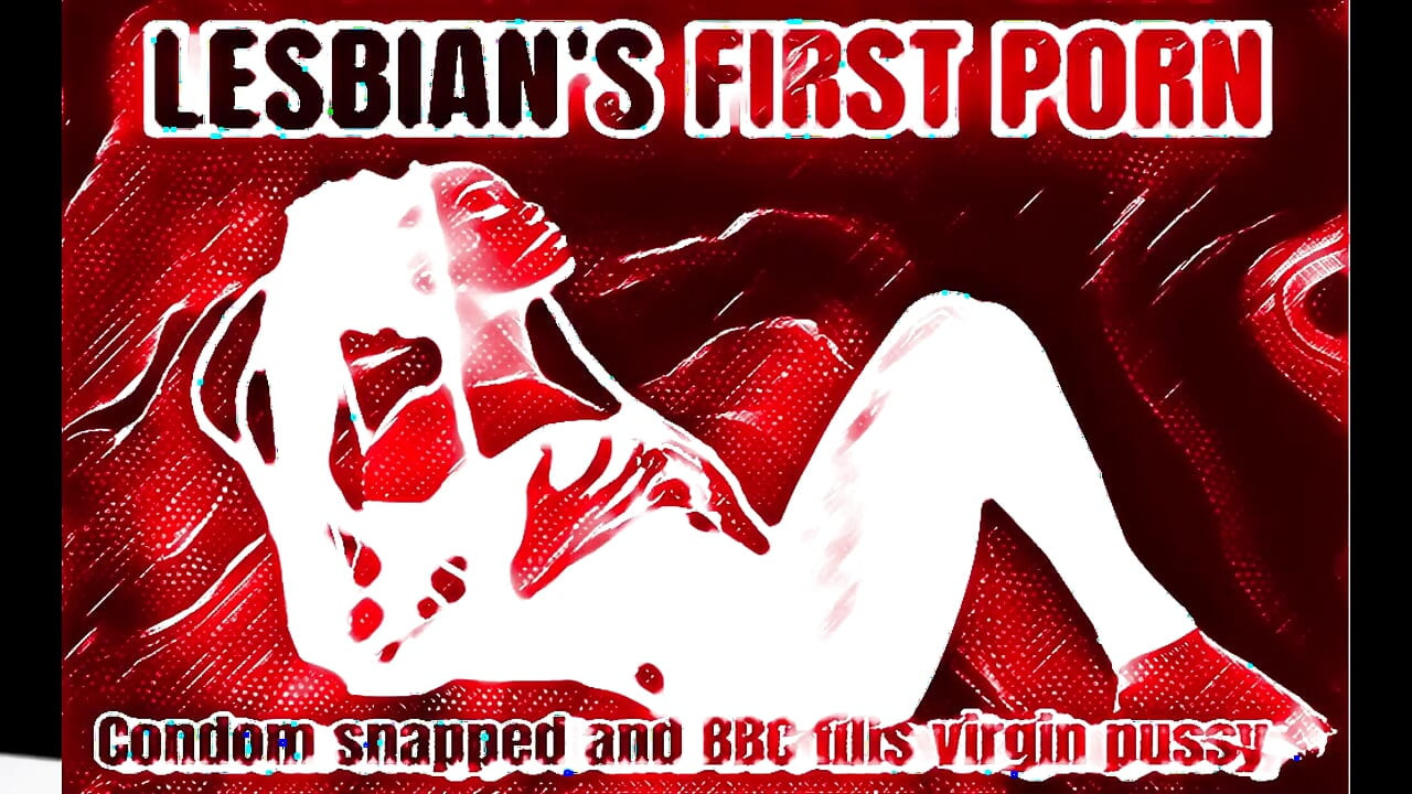Tight Lesbian Pussy Meets Her First BBC - Then the Condom Snaps and He Creampies Me!