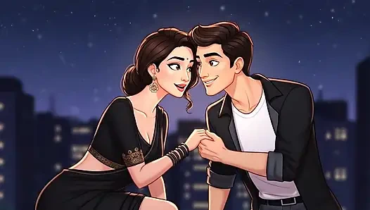 terrace par jake khub maze kiye (Hindi)