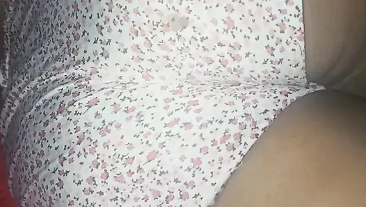 Stepmom spreads her legs so I can see her hairy