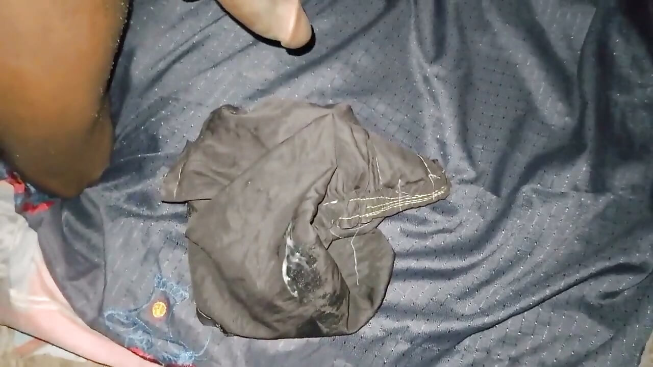 Non-stop African Black Guy Masturbation