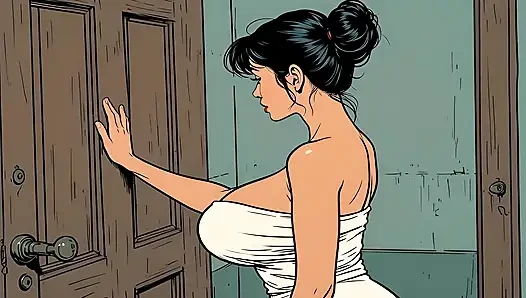 Annemin arkadaşının kızı birkaç gün evde kalmak için geldi!
