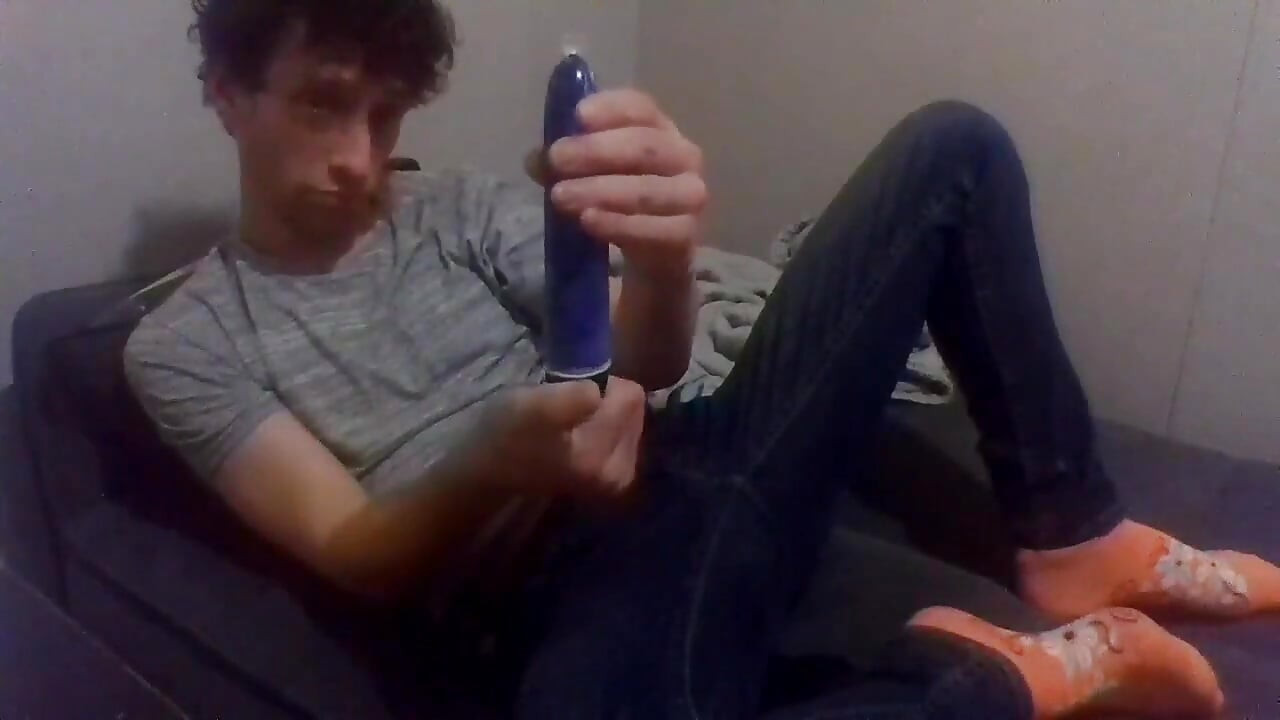 Stuffing My Barenaked Asshole Rough Solo with My Thick New Vibe and No Lube, Dry Fucked