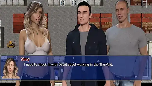 Istri kantor #22 - stacy menggoda zack dan kemudian simon lagi asik mainin memek stacy