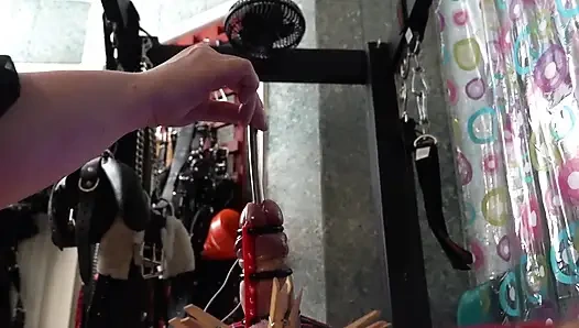 Electro cbt tangga Lucifer & suara oleh nyonya LDC