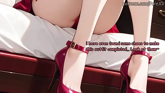 Kallen Унцинуки подготовила специальное показ мод в нижнем белье (ИНСТРУКЦИЯ ПО)