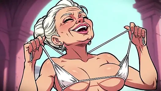 Ai cartoon sinnliche neckende clips