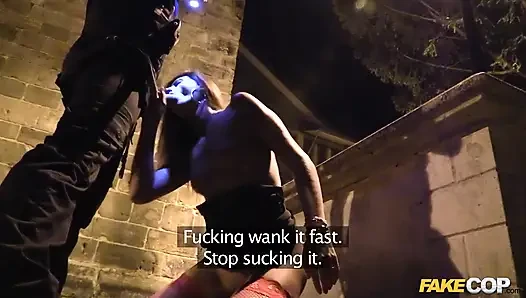 Fake Cop - Halloween Anal Sex Special