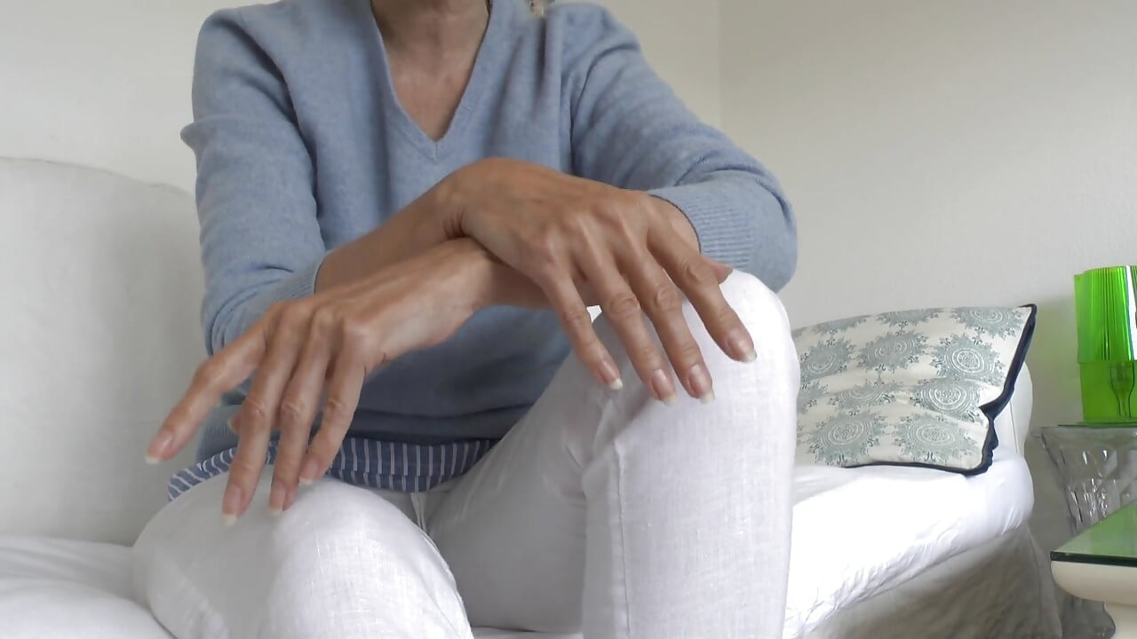 Elegant Summer Hands and Long Fingernails, Presented by Lady Victoria Valente