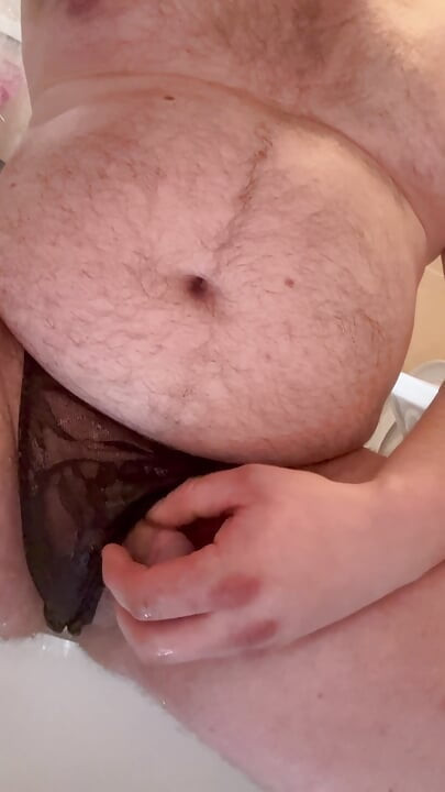 Piss wife’s thong