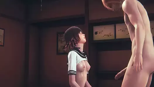 Hentai Uncensored 3D - Kaya sex in a tatami