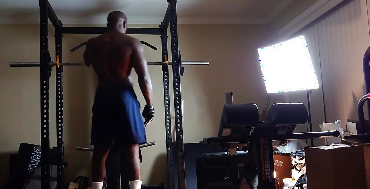 Bendagstrening fra i går Jeremiah McPherson aka Hallelujah Johnson
