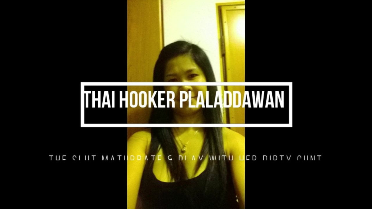 Pelacur Thai bermain dengan pepek kotor