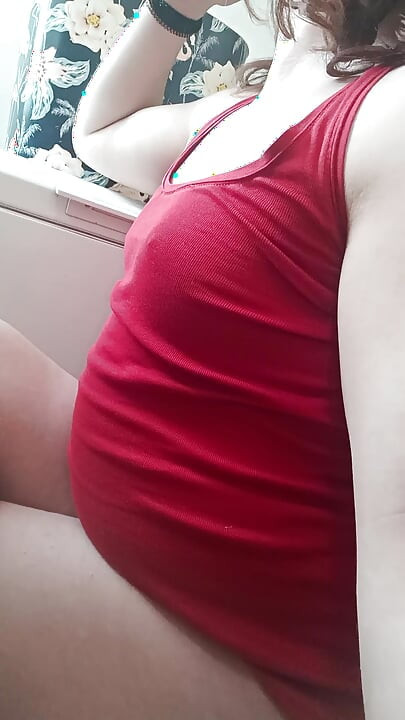 Masturbation in heat after a walk