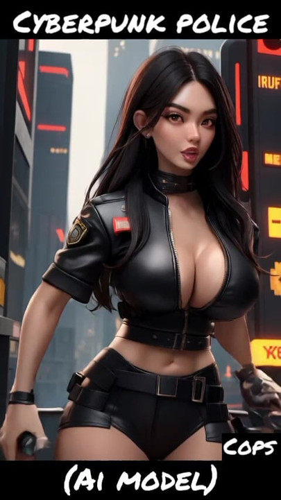 Neo tokyo police officer (Ai model)