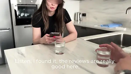 Tetangga acak (seks dengan dialog)