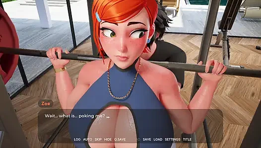 MansionDays - играя с Гвен Теннисон в тренировках