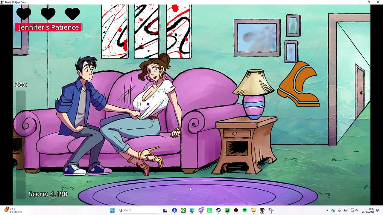 "A Milf ao lado" jogo completo