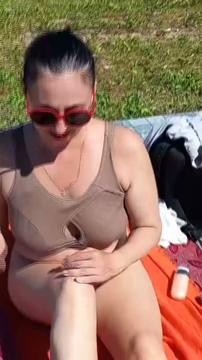 Nude beach. Watching at a public beach 318 | Clip 1