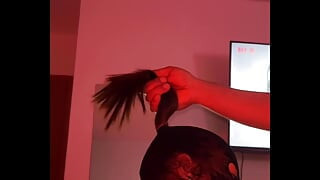 Sexy Girl Wearing Black Sexy Mask and Making Me the Best Deepthroat and Till Coming on He's Sexy Breast