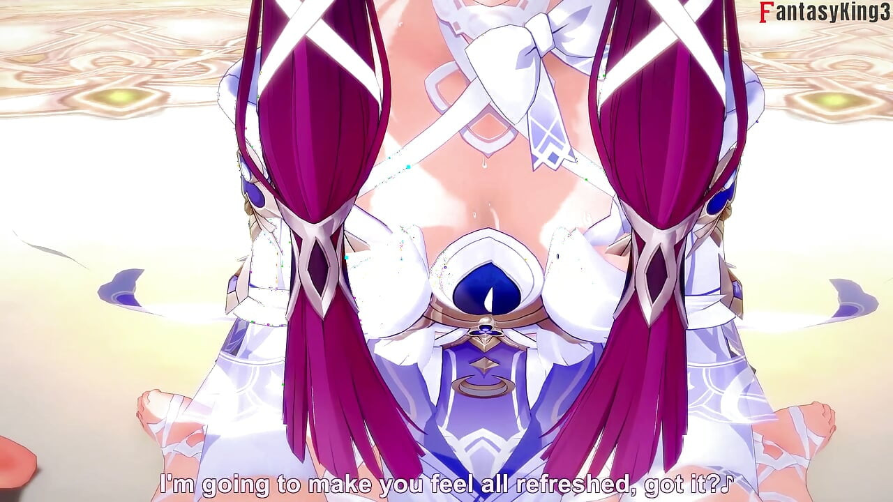 Columbina oral seks - Genshin Impact