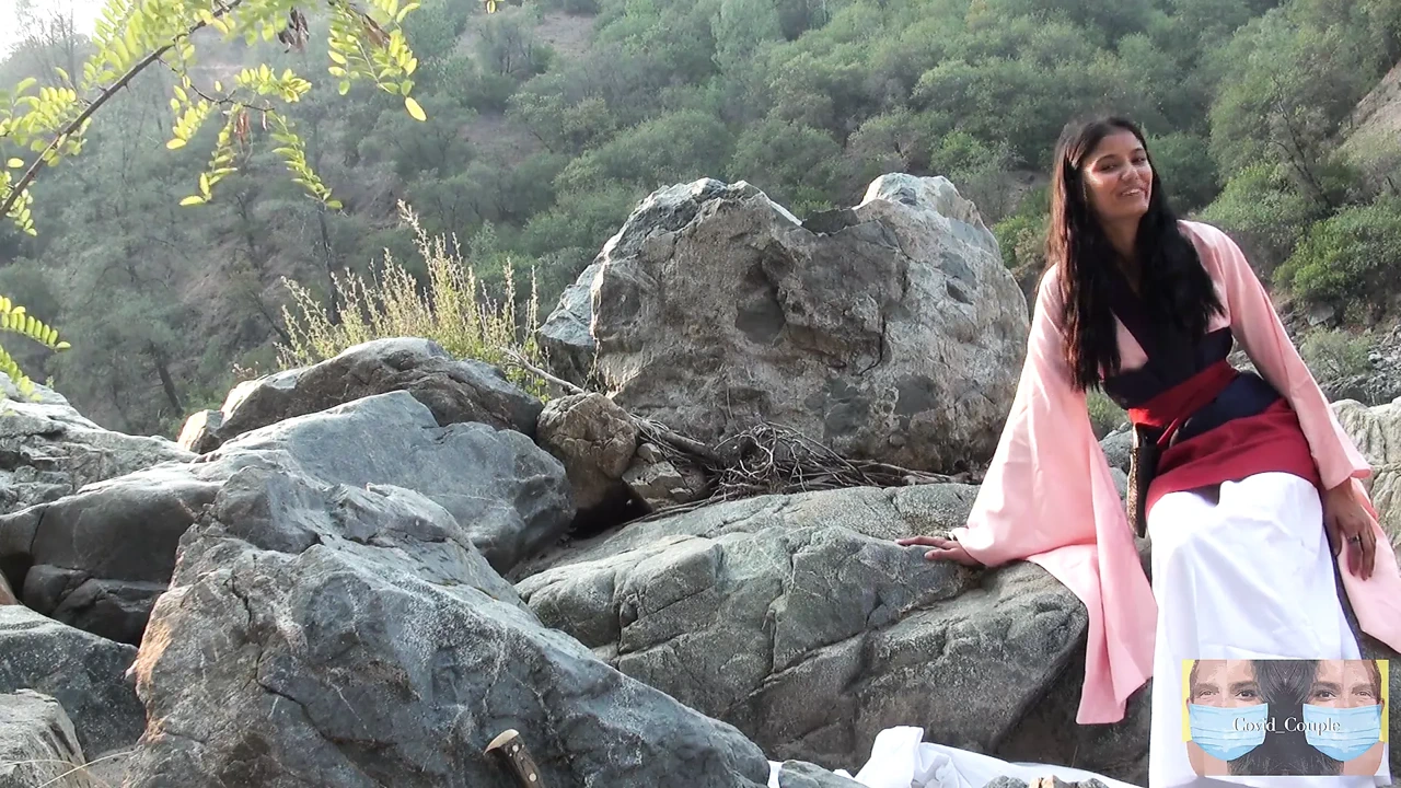 Mulan Viva Athena Seduces Passersby in Public