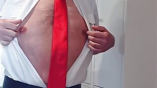 A gravata vermelha