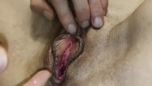 Husband licked my to SQUIRT!