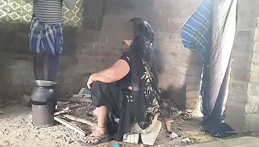 Step Mother Was Cooking and Young Stepson I Had Sex with Her