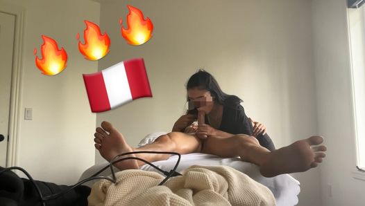Legit Peruvian RMT Giving into Asian Monster Cock 3nd Appointment