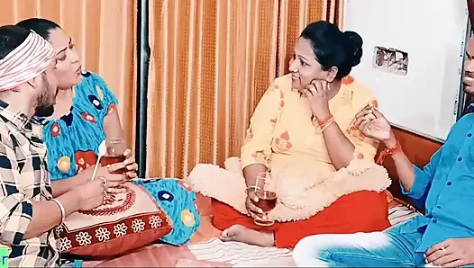 Indian Hot Swapping Sex! Fuck My Lover