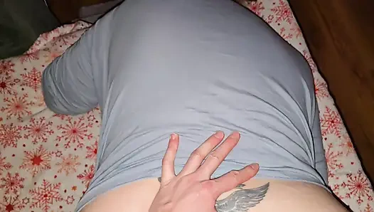 Etwas POV-sex Mit Meiner Frau Endet Mit Einer Sicht Auf Sperma Auf Ihren Dicken Arsch Und Ihre Heiße Muschi