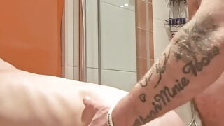 Fucking From Behind in the Bathroom