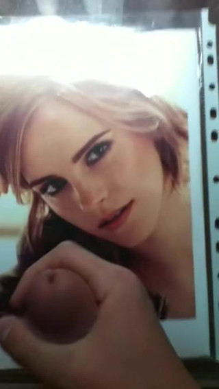 Emma Watson semen homenaje #3