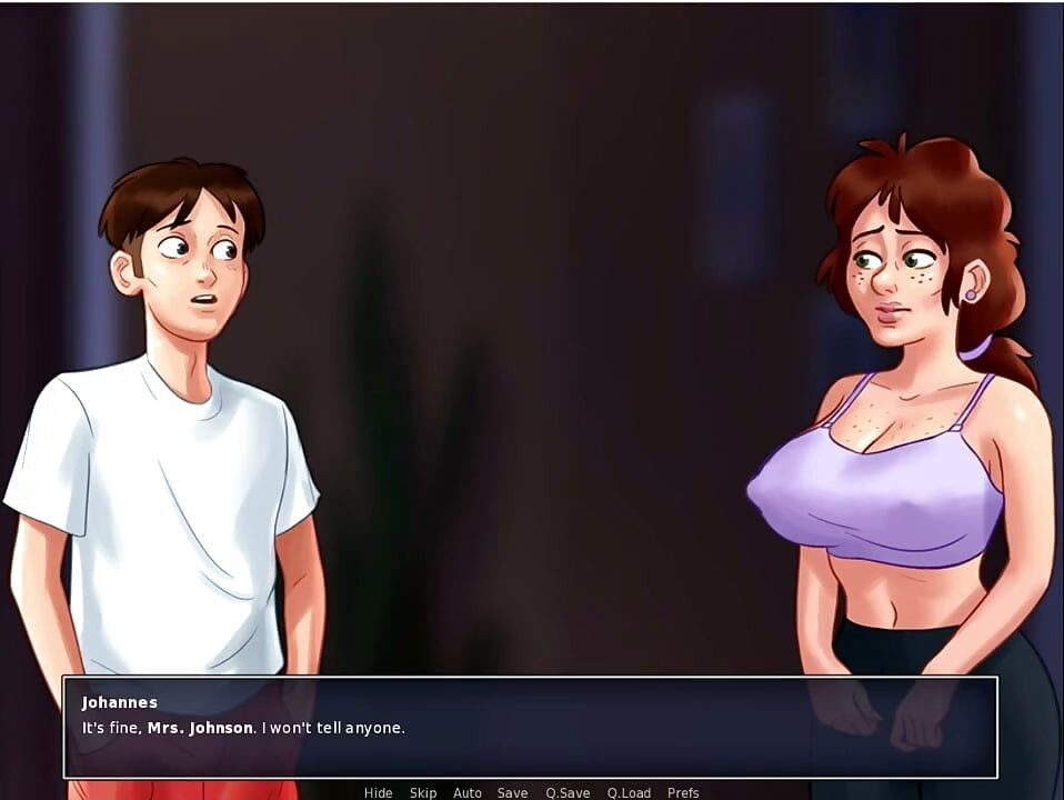 Summertime saga - Johannes neukte Diana en hij neukte Jenny online