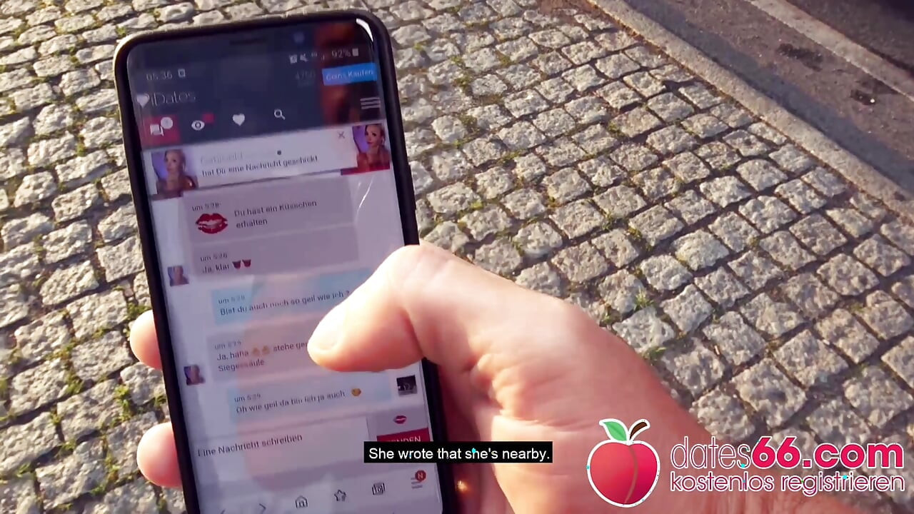 Nyilvános szex a dögös szőke pornósztárral, Gabi Golddal