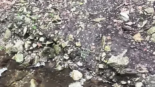 Ich Nahm Marina Zum Tiny River Für Anal!!