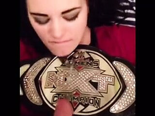 WWE diva slut  Paige cumshot compilation