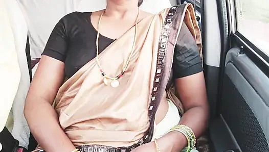 Indian Cal Gil Car Sex Teaching for Customer. Telugu Dirty Talks.