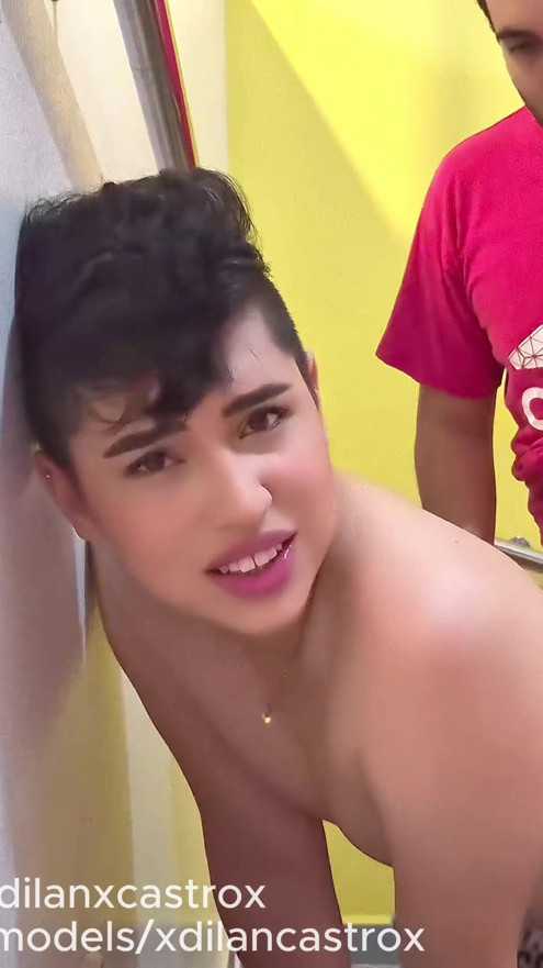 HETERO CUMS INSIDE THE ASS OF HIS NEIGHBOR TWINK CREAMPIE | Clip 1